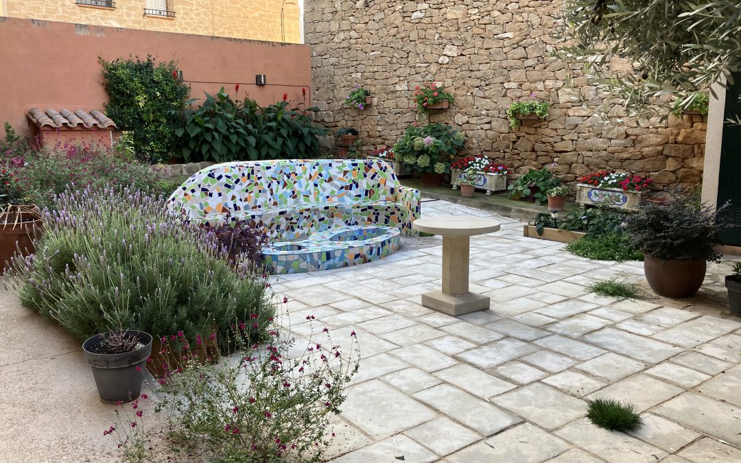 Patio interior abierto
